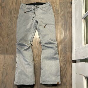 Like New Gray Roxy Snowpants